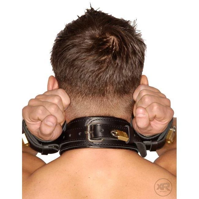 Vendor-unknown Strict Leather Wrist-to-Neck Restraint New Items 3 Vendor-unknown Strict Leather Wrist-to-Neck Restraint New Items