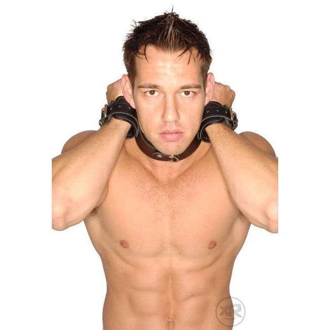 Vendor-unknown Strict Leather Wrist-to-Neck Restraint New Items 1 Vendor-unknown Strict Leather Wrist-to-Neck Restraint New Items