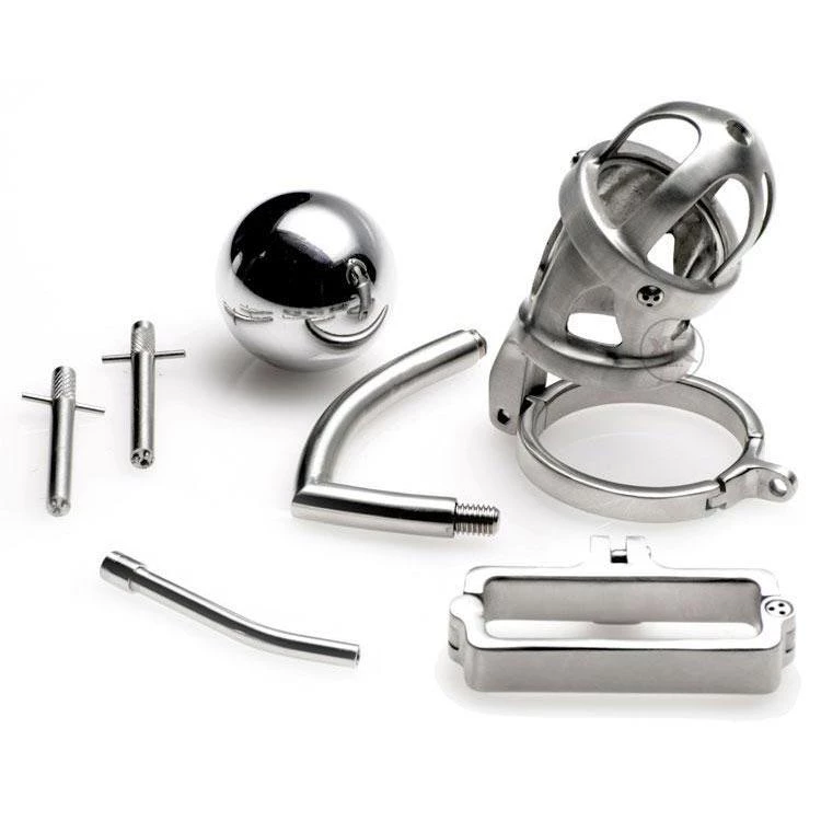 Vendor-unknown Bondage Equipment Master Series Deluxe Chastity Cage 5 Vendor-unknown Bondage Equipment Master Series Deluxe Chastity Cage