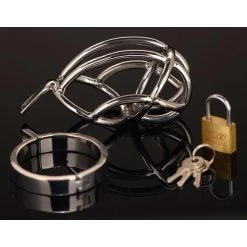 Vendor-unknown The Captus Stainless Steel Chastity Device