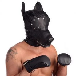 Vendor-unknown Ultimate Leather Dog Hood New Items