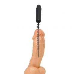 Vendor-unknown Dark Rod Vibrating Beaded Silicone Sound