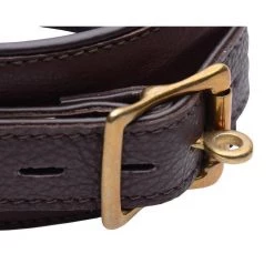 Vendor-unknown New Items Brown 5 Piece Locking Leather Premium Bondage Set