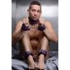 Vendor-unknown Purple 5 Piece Locking Leather Bondage Set New Items
