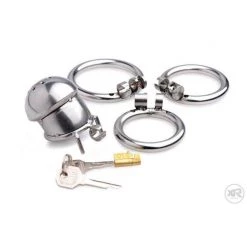 Vendor-unknown New Items Exile Deluxe Locking Stainless Steel Confinement Cage