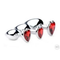 Vendor-unknown Chrome Hearts 3 Piece Anal Plugs With Gem Accents New Items