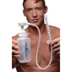 Vendor-unknown Pump Action Enema Bottle With Nozzle New Items