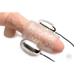 Vendor-unknown Dual Vibrating Penis Sheath 10 Vendor-unknown Dual Vibrating Penis Sheath