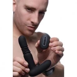 Boyzshop Silicone Thrusting Anal Plug With Remote Control