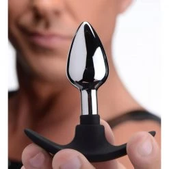 Boyzshop Dark Invader Metal And Silicone Anal Plug New Items