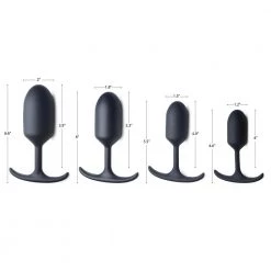 Boyzshop Premium Silicone Weighted Anal Plug
