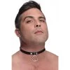 Boyzshop Collared Silver Ring Slim Choker