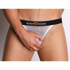 Boyzshop Clothing White Mesh Adam4Adam Jockstrap