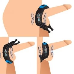 Boyzshop 10X Cobra Dual Stimulation Silicone Cock Ring New Items