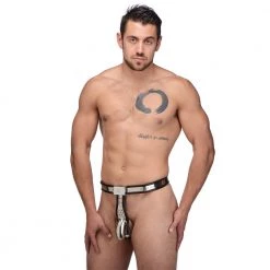 Vendor-unknown New Items Stainless Steel Cock Entrapment Belt