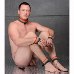 Boyzshop Kinky Pride Rainbow Bondage Set