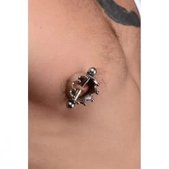 Boyzshop New Items Crowned Magnetic Nipple Clamps
