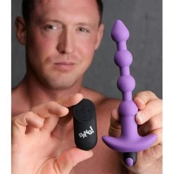 Boyzshop Remote Control Vibrating Silicone Anal Beads