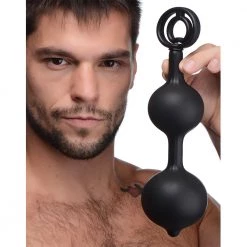 Boyzshop Devils Rattle Inflatable Silicone Anal Plug With Cock And Ball Ring New Items 19 Boyzshop Devils Rattle Inflatable Silicone Anal Plug With Cock And Ball Ring New Items