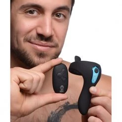 Boyzshop Power Taint 7X Silicone Cock And Ball Ring With Remote