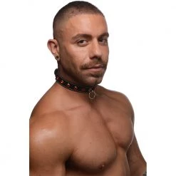 Boyzshop New Items Rhinestone Choker With O-Ring