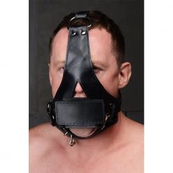 Vendor-unknown Strict Leather Bishop Head Harness Gag New Items