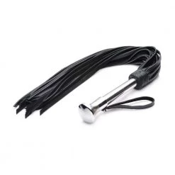 Boyzshop Leather Flogger With Stainless Steel Handle New Items