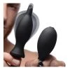 Boyzshop Dark Inflator Silicone Inflatable Anal Plug New Items