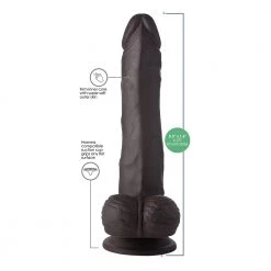 Boyzshop New Items Thrusting And Vibrating 8 Inch Dildo
