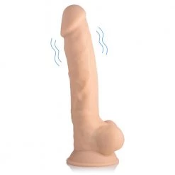 Boyzshop 8 Inch Silexpan Hypoallergenic Silicone Vibrating Dildo New Items