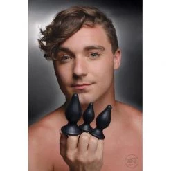 Vendor-unknown Trinity Silicone Anal Plug Set