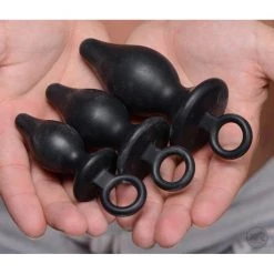 Vendor-unknown Trinity Silicone Anal Plug Set