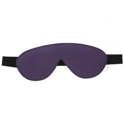 Vendor-unknown Strict Leather Black And Purple Blindfold New Items