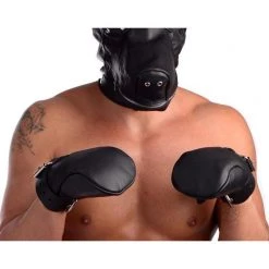 Vendor-unknown New Items Strict Leather Deluxe Padded Fist Mitts