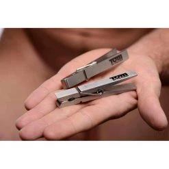 Vendor-unknown Tom Of Finland Bros Pin Stainless Steel Nipple Clamps New Items