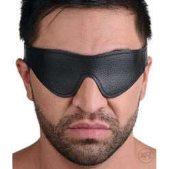 Vendor-unknown New Items Leather Blindfold