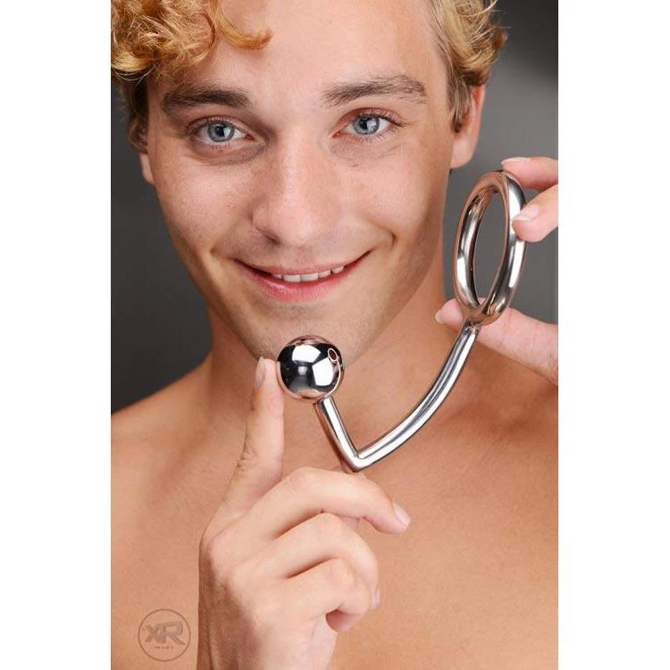 Vendor-unknown New Items Stainless Steel Anal Intruder Cock Ring 2 Vendor-unknown New Items Stainless Steel Anal Intruder Cock Ring