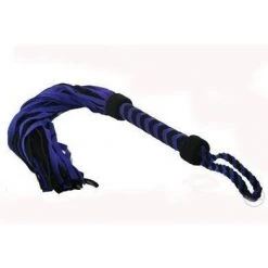 Vendor-unknown Suede Black And Blue Flogger New Items