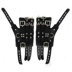 Vendor-unknown Strict Leather Four-Buckle Suspension Cuffs New Items