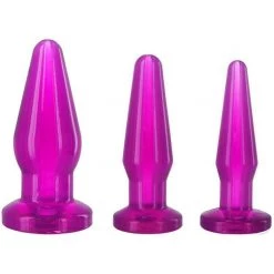 Vendor-unknown 3pc Fill Er Up Butt Plug Kit New Items