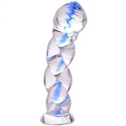 Vendor-unknown New Items Soma Twisted Glass Dildo