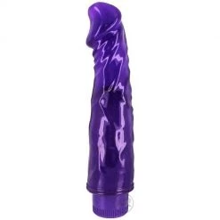 Vendor-unknown Smooth Purple Vibrating Dildo