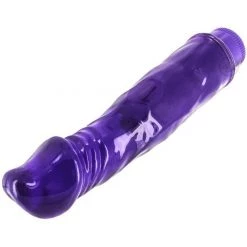 Vendor-unknown Smooth Purple Vibrating Dildo
