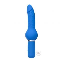 Vendor-unknown Blue Boy Premium Silicone Vibrating Cock New Items