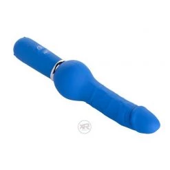 Vendor-unknown Blue Boy Premium Silicone Vibrating Cock New Items