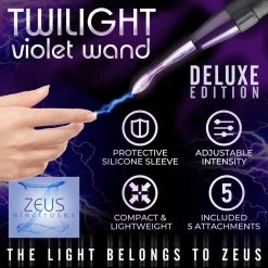 Vendor-unknown Deluxe Twilight Violet Wand Kit New Items