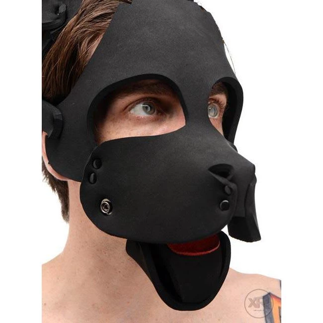 Vendor-unknown Neoprene Dog Hood With Removable Muzzle New Items 4 Vendor-unknown Neoprene Dog Hood With Removable Muzzle New Items