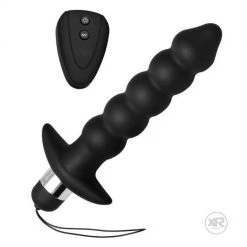 Vendor-unknown Wireless 10-Mode Vibrating Anal Beads With Remote Anal & Butt Plugs