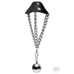 Vendor-unknown Leather Parachute Stretcher With Ball Weight