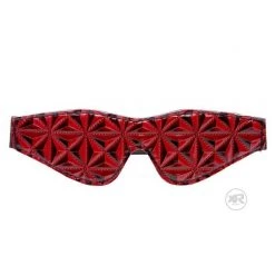 Vendor-unknown Crimson Tied Embossed Blindfold New Items